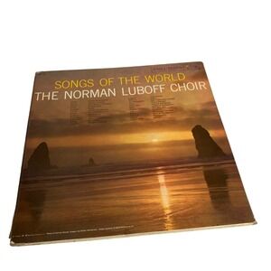 Songs of the World The Norman‎ Luboff Choir Columbia Records Vinyl LP Record